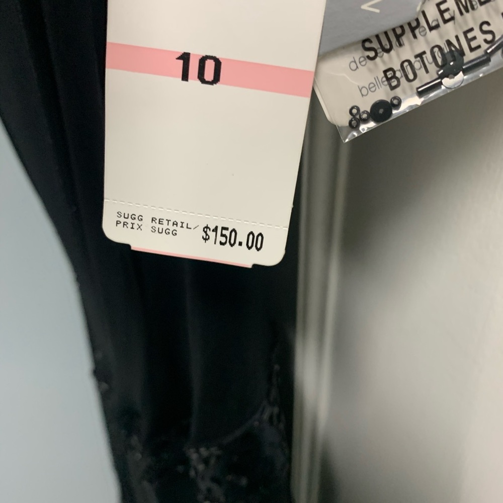 Black cocktail dress